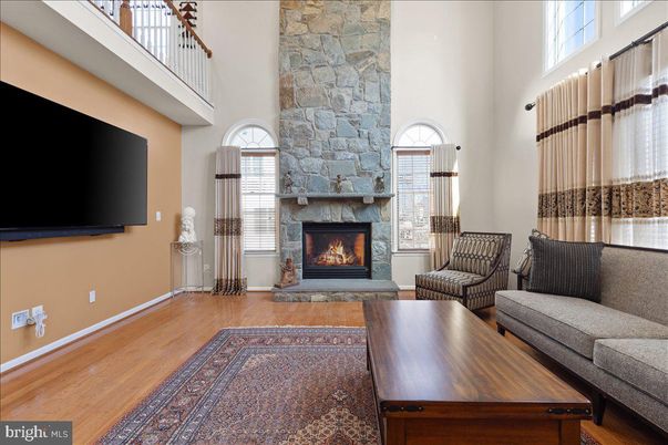 Fireplace, Interior, Stone Walls, Wood Texture Flooring