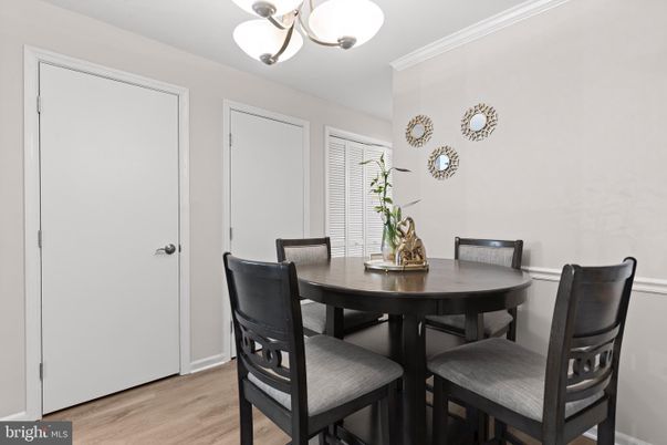 Dining room, Interior, Wood Texture Flooring