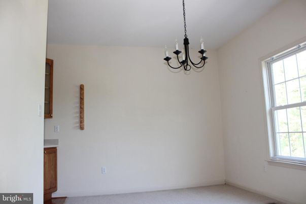 Chandelier, Empty room, Interior
