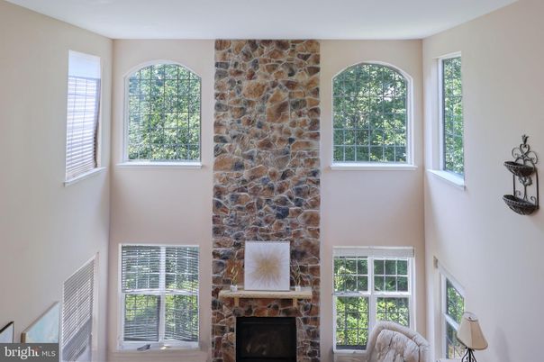 Fireplace, Interior, Stone Walls