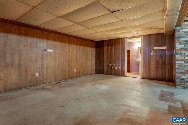 Empty room, Interior, Wooden Walls