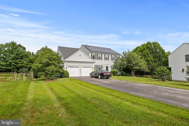 Attached, Backyard, Exterior, Facade, Solar Panels, Georgian