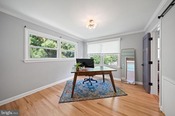 Home Office, Interior, Wood Texture Flooring