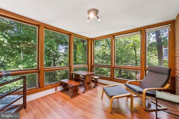 Interior, Sun Room, Wood Texture Flooring