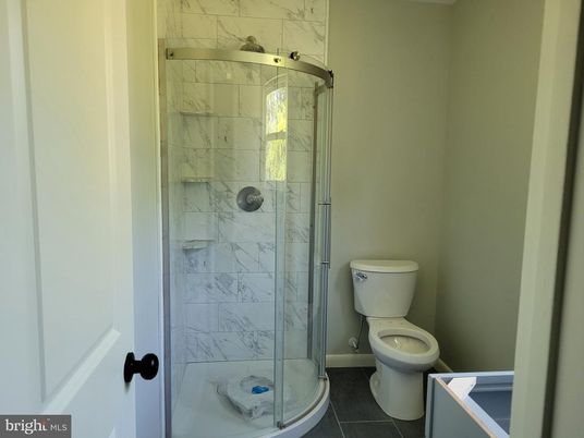 Bathroom, Glass Shower, Interior, Marble Walls