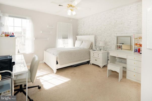 Bedroom, Home Office, Interior, Stone Walls