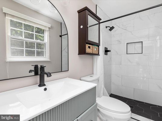 Bathroom, Interior, Marble Walls