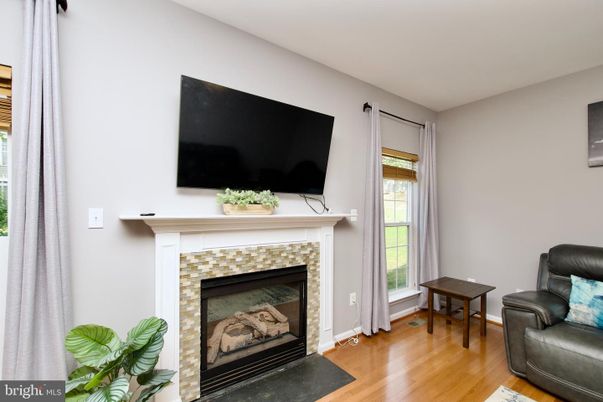 Fireplace, Interior, Wood Texture Flooring