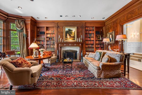 Fireplace, Interior, Living room, Recessed Lighting, Wood Texture Flooring, Wooden Walls