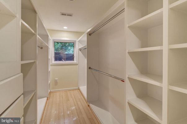 Interior, Recessed Lighting, Walk-in Closets, Wood Texture Flooring