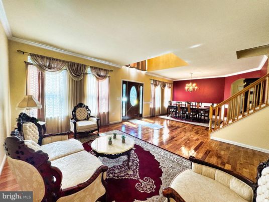 Chandelier, Dining room, Interior, Living room, Wood Texture Flooring