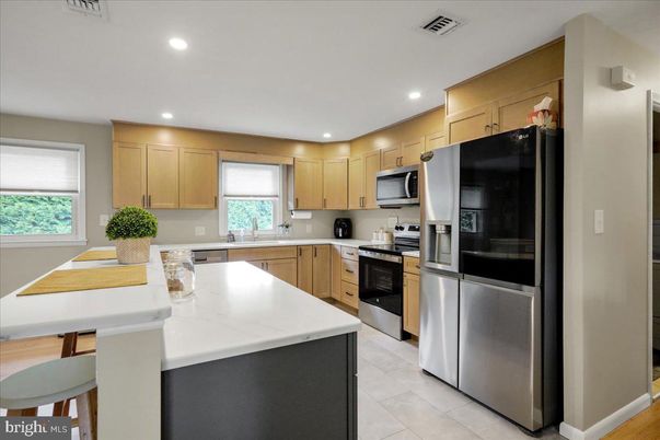 Interior, Kitchen, Recessed Lighting, Stainless Steel Appliances