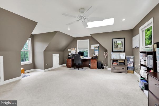 Home Office, Interior, Recessed Lighting
