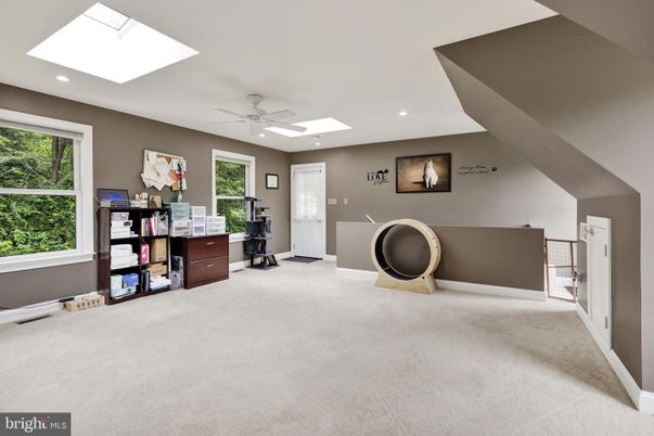 Home Office, Interior, Recessed Lighting