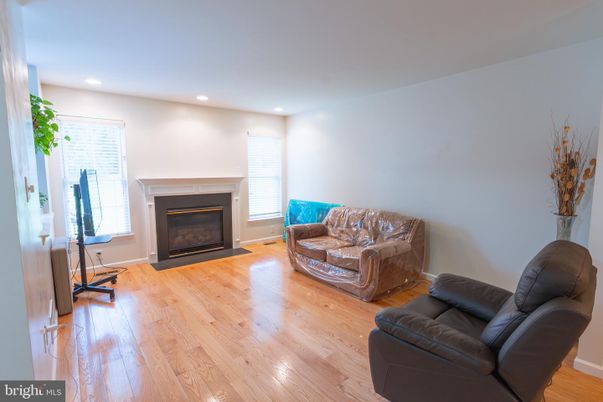 Fireplace, Interior, Recessed Lighting, Wood Texture Flooring