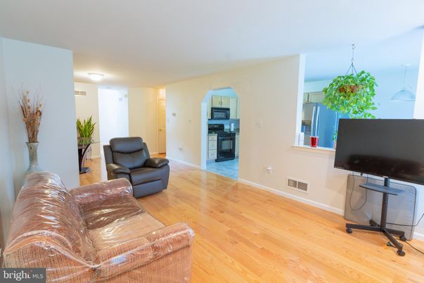 Interior, Kitchen, Living room, Wood Texture Flooring