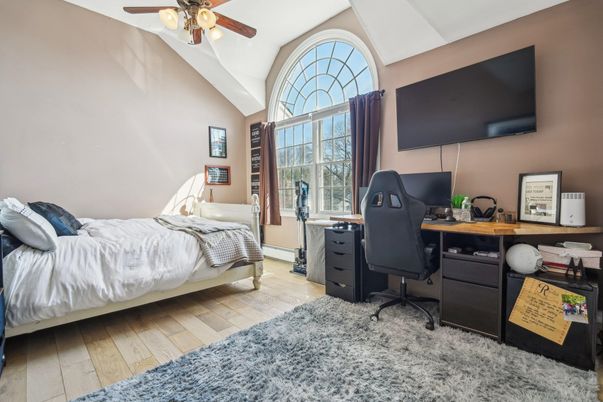 Bedroom, Home Office, Interior, Wood Texture Flooring