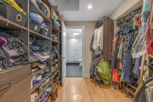 Interior, Recessed Lighting, Walk-in Closets, Wood Texture Flooring