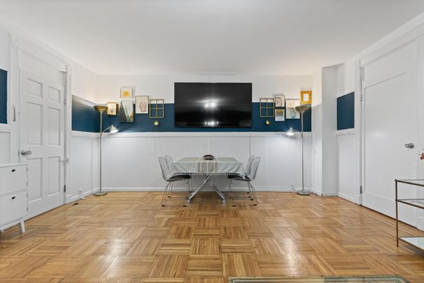 Dining room, Interior, Wood Texture Flooring
