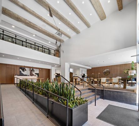 Interior, Recessed Lighting, Wooden Beams, Wooden Walls