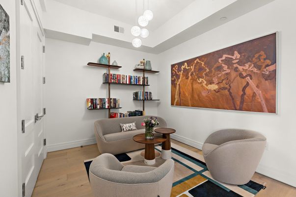 Interior, Living room, Pendant Lights, Wood Texture Flooring