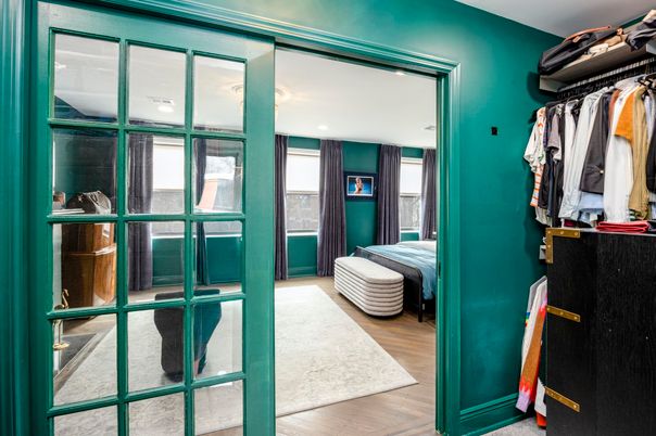 Interior, Recessed Lighting, Walk-in Closets, Wood Texture Flooring