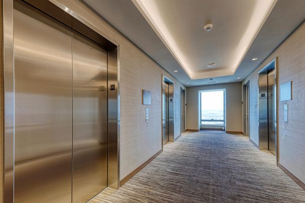 Elevator, Interior, Recessed Lighting
