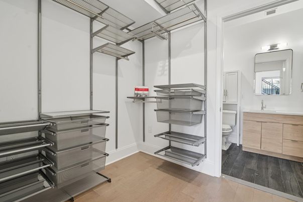 Interior, Walk-in Closets, Wood Texture Flooring