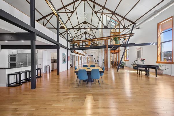 Dining room, Interior, Wood Texture Flooring