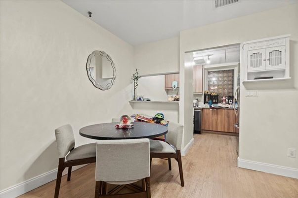 Dining room, Interior, Wood Texture Flooring