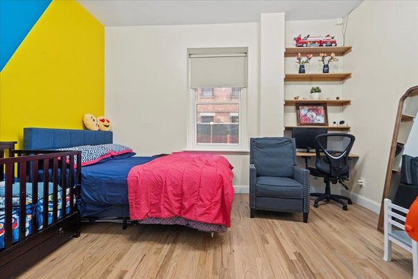 Bedroom, Home Office, Interior, Wood Texture Flooring