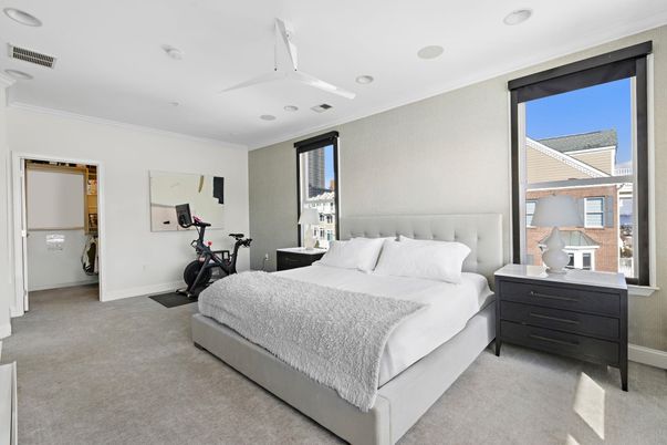 Bedroom, Fitness Equipment, Interior, Recessed Lighting