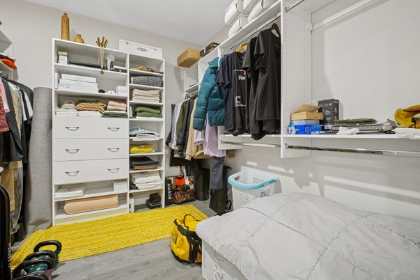 Interior, Walk-in Closets, Wood Texture Flooring
