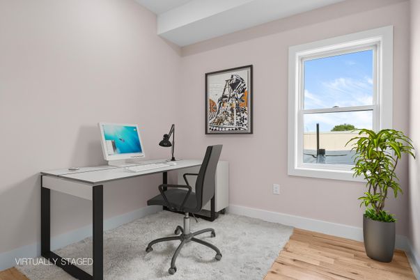 Home Office, Interior, Wood Texture Flooring