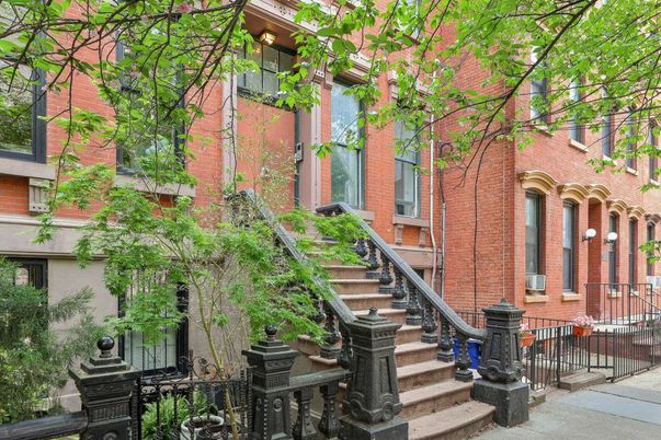 Exterior, Facade, Brick Facade, Brownstone