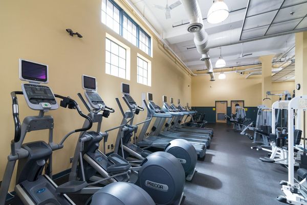 Fitness Equipment, Gym, Interior