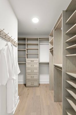Interior, Recessed Lighting, Walk-in Closets, Wood Texture Flooring