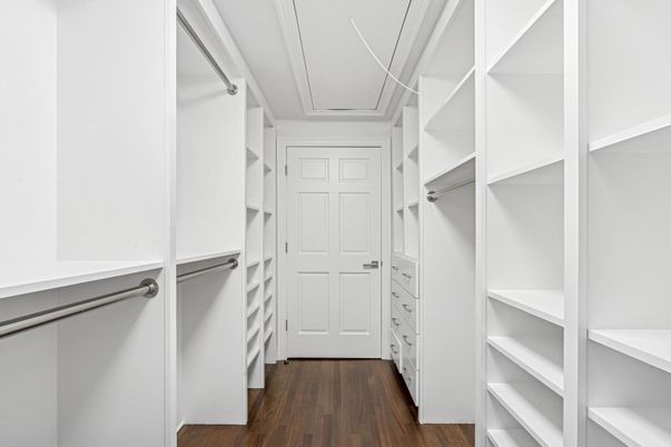 Interior, Walk-in Closets, Wood Texture Flooring