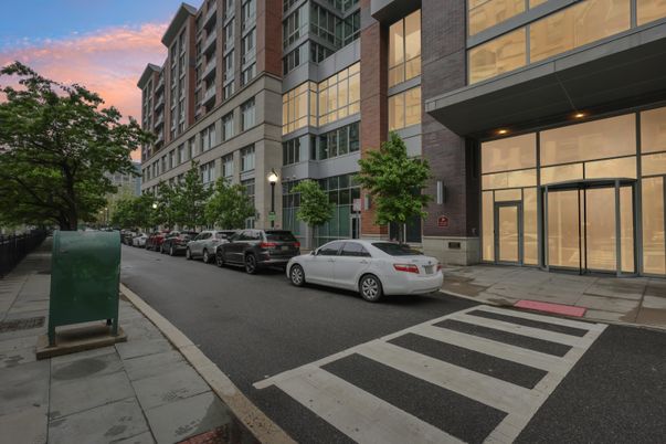 Exterior, Facade, Brick Facade, Condo Building