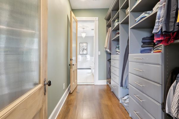 Interior, Recessed Lighting, Walk-in Closets, Wood Texture Flooring
