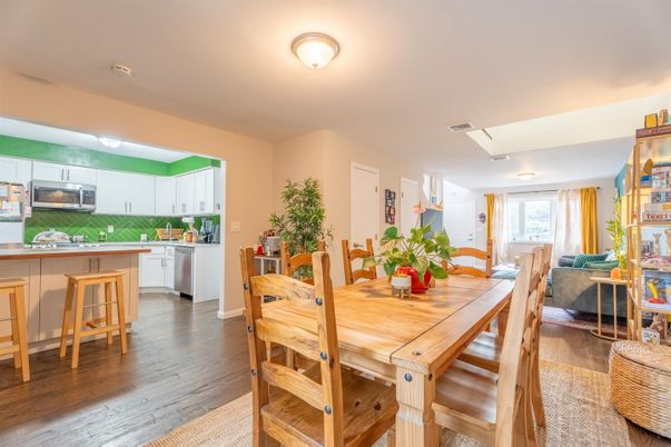 Dining room, Interior, Kitchen, Wood Texture Flooring