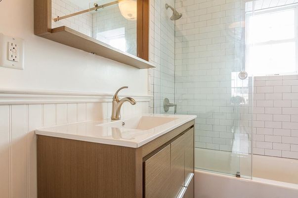 Bathroom, Glass Shower, Interior