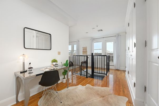 Home Office, Interior, Wood Texture Flooring