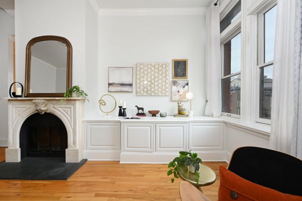 Fireplace, Interior, Wood Texture Flooring