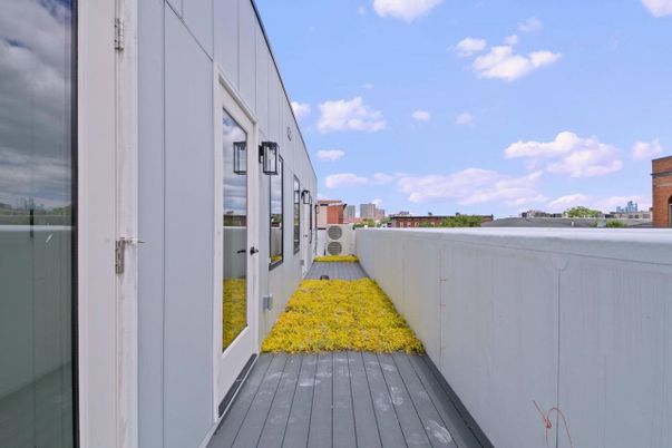Exterior, Wood Texture Flooring