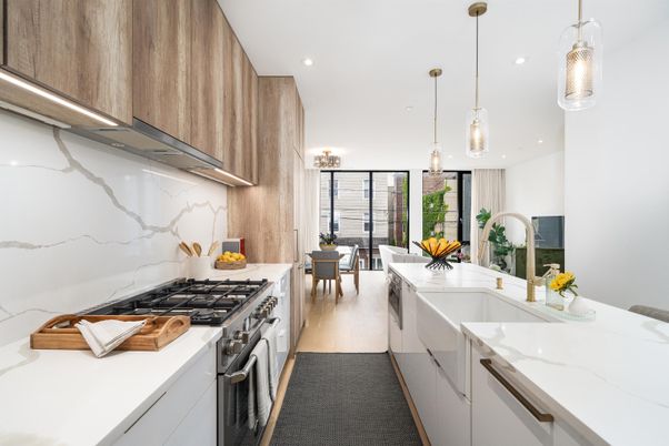 Dining room, Interior, Kitchen, Pendant Lights, Recessed Lighting