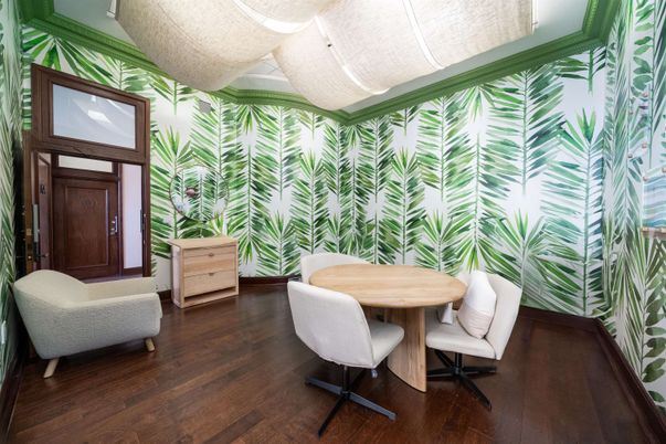 Dining room, Interior, Wood Texture Flooring