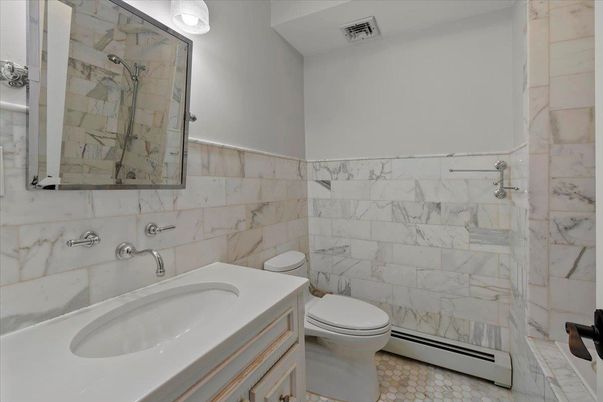 Bathroom, Interior, Marble Walls