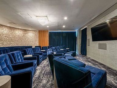 Home Theatre Room, Interior, Projection Screen, Recessed Lighting, Theatre Room