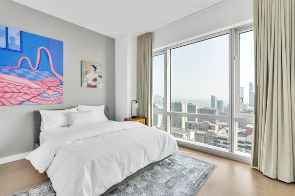 Bedroom, Interior, Water, Wood Texture Flooring